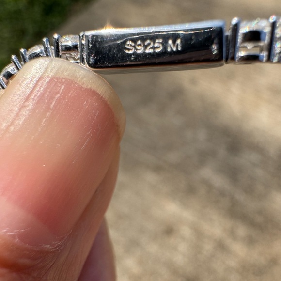 7” Moissanite 3mm S925 Tennis Bracelet